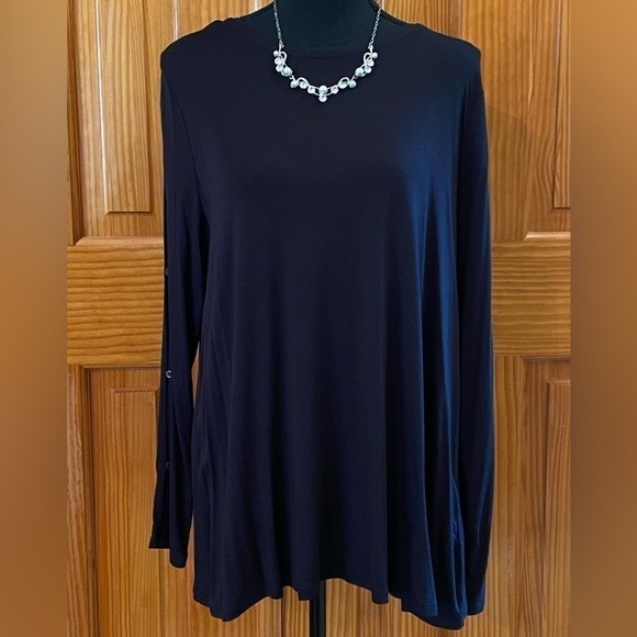 Cato Tops - NWT Cato Top Long Sleeve Stretchy Size Medium